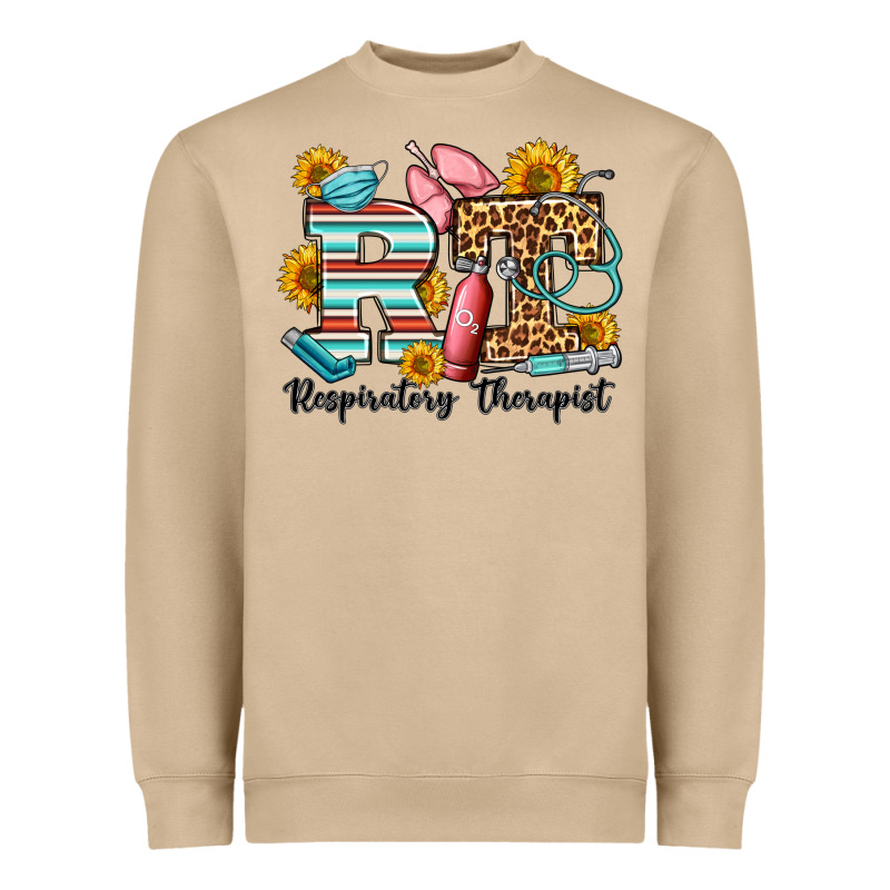 Respiratory Therapist Western Heavyweight Sweatshirt by OliviaCreatesArt | Teevron