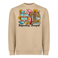 Mushroom respiratory therapist western Heavyweight Sweatshirt - OliviaCreatesArt