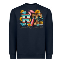 Navy respiratory therapist western Heavyweight Sweatshirt - OliviaCreatesArt