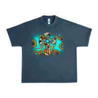 Midnight Navy faith cross Urban Heavy Tee - JahusDesignShop