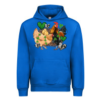 Cobalt st patricks day coop animals Urban Hoodie - Artiststas