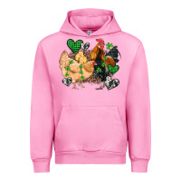 Fuchsia Pink st patricks day coop animals Urban Hoodie - Artiststas