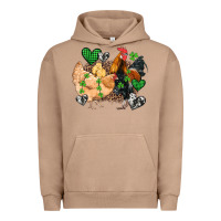 Pigment Burro st patricks day coop animals Urban Hoodie - Artiststas