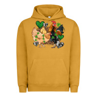 Pigment Peanut Butter st patricks day coop animals Urban Hoodie - Artiststas