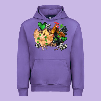 St Patricks Day Coop Animals Urban Hoodie Designed By Artiststas