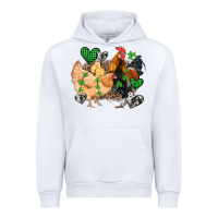 White st patricks day coop animals Urban Hoodie - Artiststas