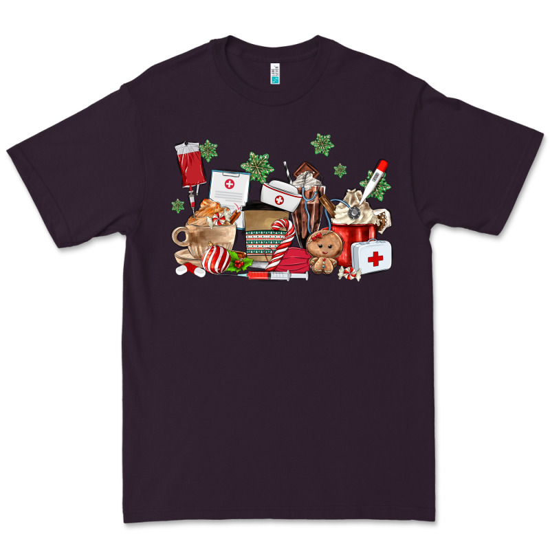 Nurse Coffee Cups Premium Tee by MaliasSmallBusiness | Teevron