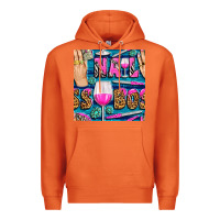 Carrot nail boss money hand and wine with gemstone leopard and zebra seamless Premium Hoodie - BundleAndBundleShop