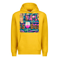 Lemon nail boss money hand and wine with gemstone leopard and zebra seamless Premium Hoodie - BundleAndBundleShop