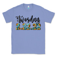 Colony Blue Twosday Classic Tee - RanaPortraitStore