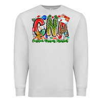Dove Grey Christmas CNA Premium Sweatshirt - CowhideDigitalArt