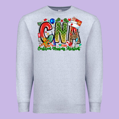 Christmas Cna Premium Sweatshirt Designed By Cowhidedigitalart