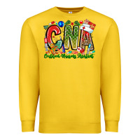 Lemon Christmas CNA Premium Sweatshirt - CowhideDigitalArt