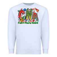 White Christmas CNA Premium Sweatshirt - CowhideDigitalArt