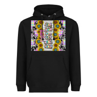 Black happy easter Heavyweight Hoodie - CowhideDigitalArt