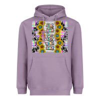 Lavender happy easter Heavyweight Hoodie - CowhideDigitalArt