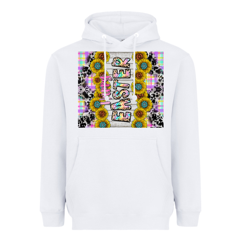 Happy Easter Heavyweight Hoodie by CowhideDigitalArt | Teevron