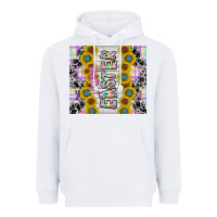 White happy easter Heavyweight Hoodie - CowhideDigitalArt