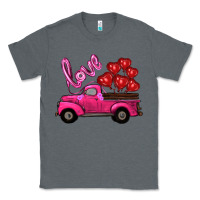 Charcoal Heather valentine's day turck with balloons Classic Tee - RanaPortraitStore