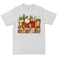 Christmas Santa Coffee Cups Current Mood Premium Tee | Teevron