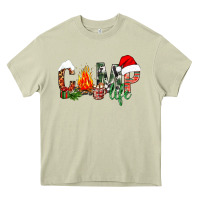 Mossy christmas camp life Heavy Core Tee - NancyCooperArtShop