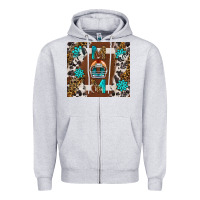 Heather Grey american football mom tumbler Zipper Hoodie - BundleAndBundleShop