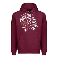 Burgundy ultimate warrior Premium Hoodie - tuanDangUi