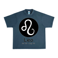 Midnight Navy Leo Horoscope Urban Heavy Tee - Bettercallsaul