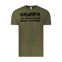 Vintage Olive Grumpa Vintage Tee - Bettercallsaul