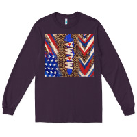 Plum American mama Long Sleeve Tee - TumblerDesignByShophia