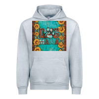Heather Grey dog mama Urban Hoodie - Artiststas