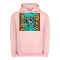Pigment Salmon dog mama Urban Hoodie - Artiststas