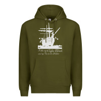 Army Green boston tea party funny Premium Hoodie - tuanDangUi