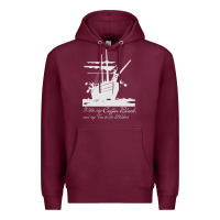 Burgundy boston tea party funny Premium Hoodie - tuanDangUi