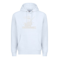 White boston tea party funny Premium Hoodie - tuanDangUi