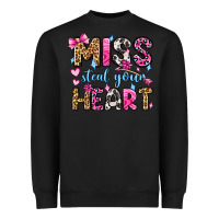 Black miss steal your heart olivia Heavyweight Sweatshirt - OliviaCreatesArt