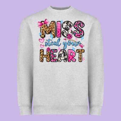 Miss Steal Your Heart Olivia Heavyweight Sweatshirt Designed By Oliviacreatesart