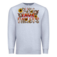 Heather Grey Busy Raising Ballers Premium Sweatshirt - CowhideDigitalArt
