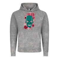 Cloud Rock Skull with flowers Vintage Hoodie - Bettercallsaul