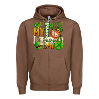Chestnut my 1'st st patrick's day Zipper Hoodie - FaDigitalArtStudio