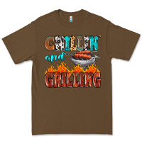 Cacao chillin and grilling Premium Tee - MaliasSmallBusiness