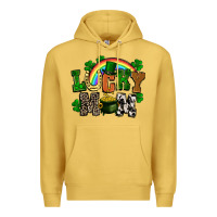 Antique Gold lucky mom St. Patricks Day Premium Hoodie - FaDigitalArtStudio