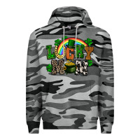 Slate Camo lucky mom St. Patricks Day Premium Hoodie - FaDigitalArtStudio