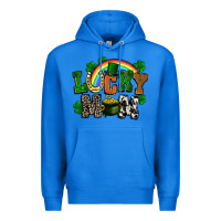 True Royal lucky mom St. Patricks Day Premium Hoodie - FaDigitalArtStudio