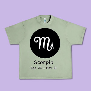 Scorpio Horoscope Urban Heavy Tee Designed By Bettercallsaul