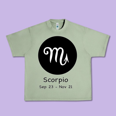 Scorpio Horoscope Urban Heavy Tee Designed By Bettercallsaul