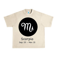 Sandshell Scorpio Horoscope Urban Heavy Tee - Bettercallsaul