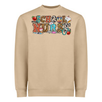 Mushroom school nurse Heavyweight Sweatshirt - OliviaCreatesArt
