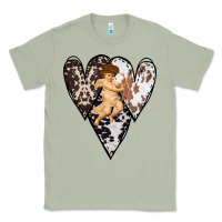 Matcha Country Cupid Valentine Cowhide Heart Classic Tee - Bettercallsaul
