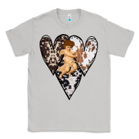 Moon Dust Country Cupid Valentine Cowhide Heart Classic Tee - Bettercallsaul